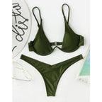 Effortlessly Elegant Bathing Suit with a Timeless Design