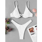 Effortlessly Elegant Bathing Suit with a Timeless Design