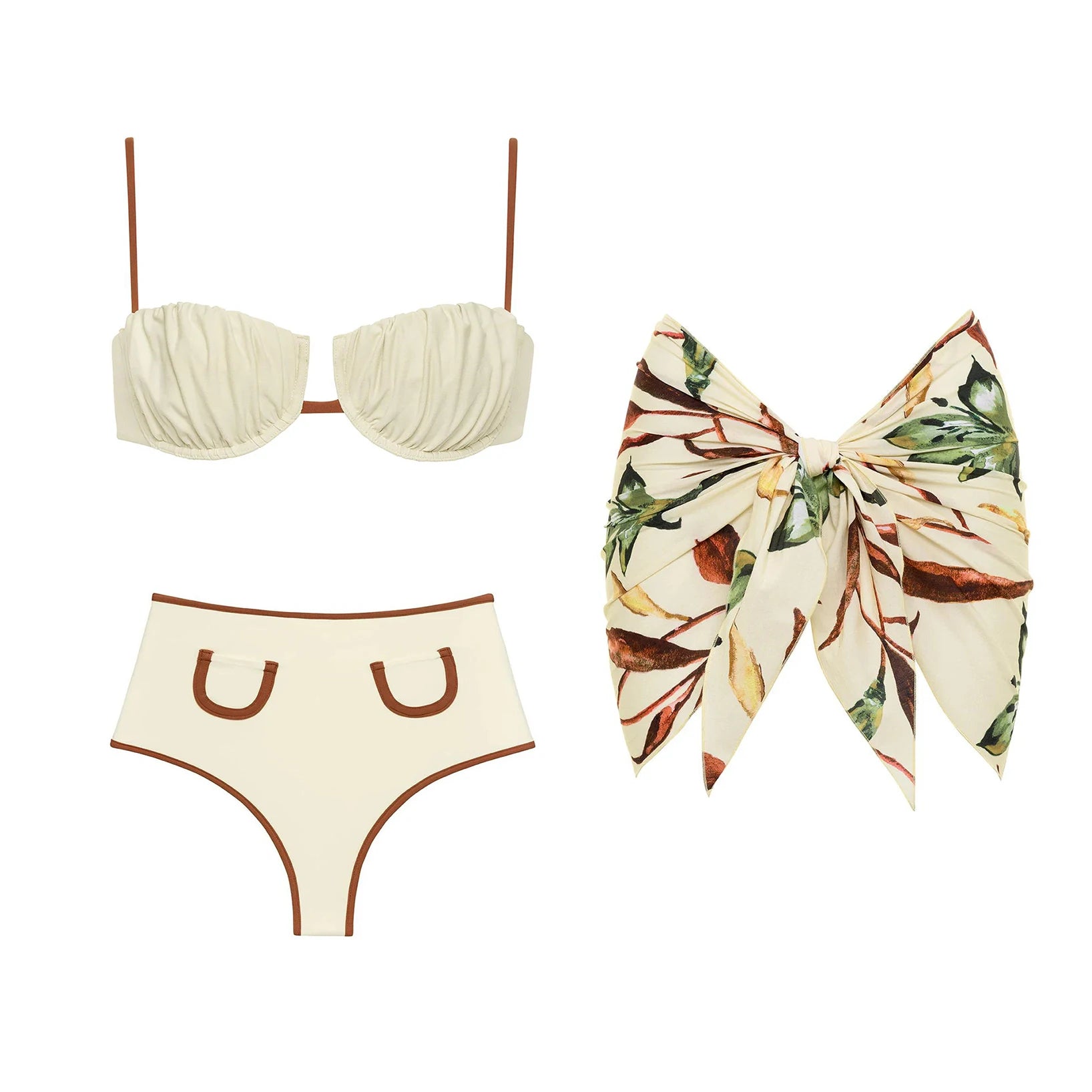 Finely Styled Bathing Suit with a Classic Vintage Look