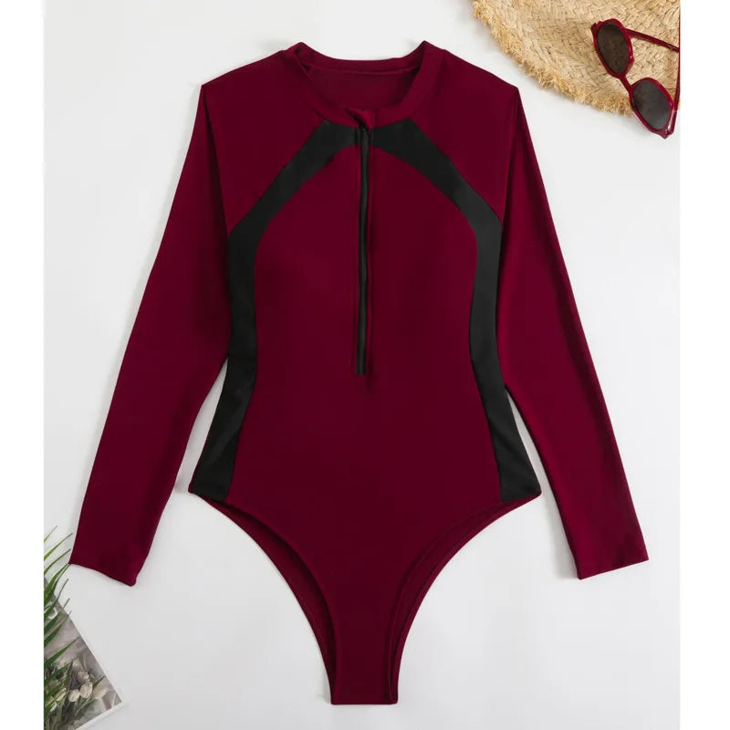 Finely Styled Bathing Suit with a Classic Vintage Look