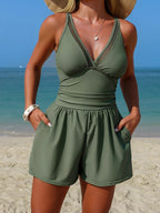 Effortlessly Elegant Swimsuit with a Timeless Design