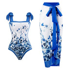 Casually Elegant Swimsuit with a Refined Edge
