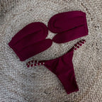 Classic Vintage Bikini with a Flattering Fit