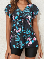 Subtly Elegant Swimsuit with a Refined Vintage Look