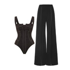 Classic Vintage Swimsuit with a Flattering Fit