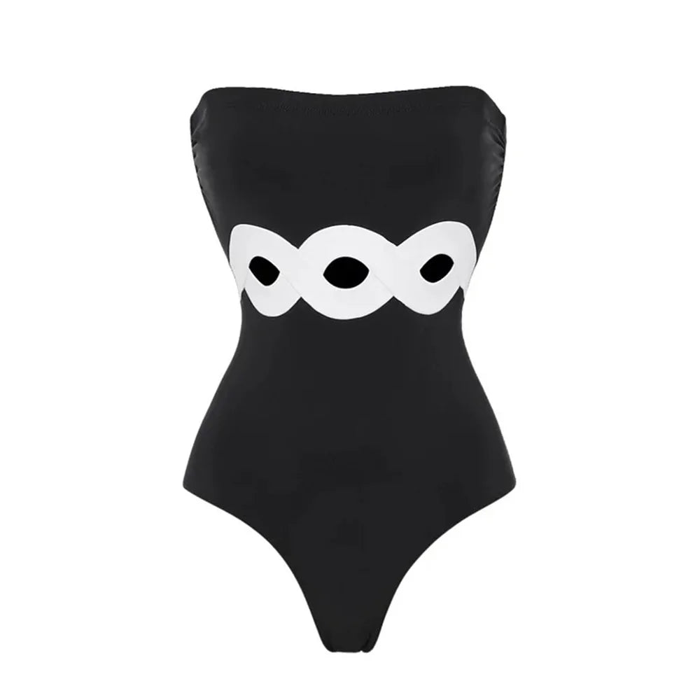 Finely Styled Swimsuit with a Classic Vintage Look