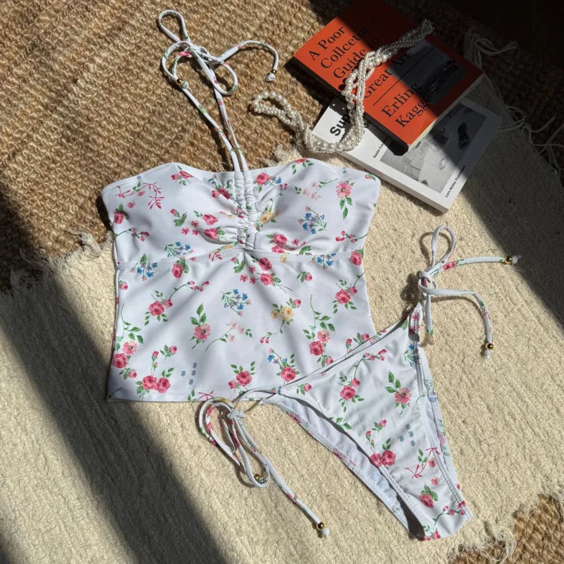 Classic Vintage Bathing Suit with a Flattering Fit