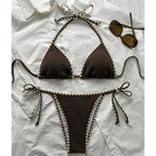 Beautifully Finished Bathing Suit in a Timeless Design