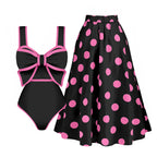 Finely Styled Bathing Suit with a Classic Vintage Look
