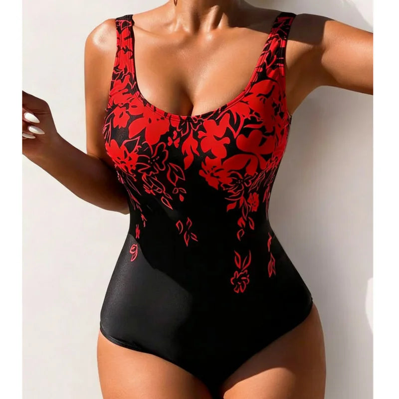 Effortlessly Elegant Bathing Suit with a Timeless Design