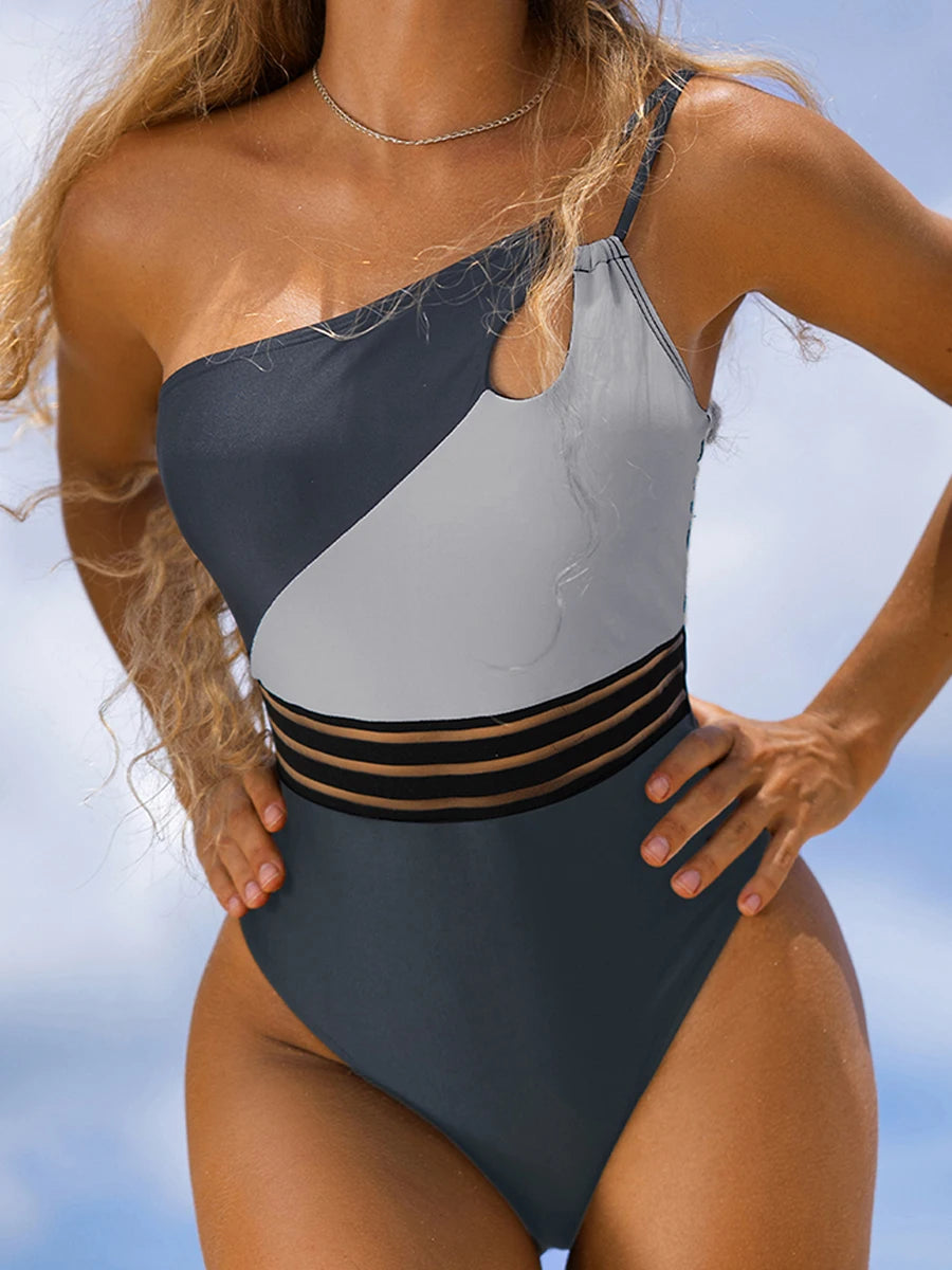 Vintage Inspired Bathing Suit with a Contemporary Edge