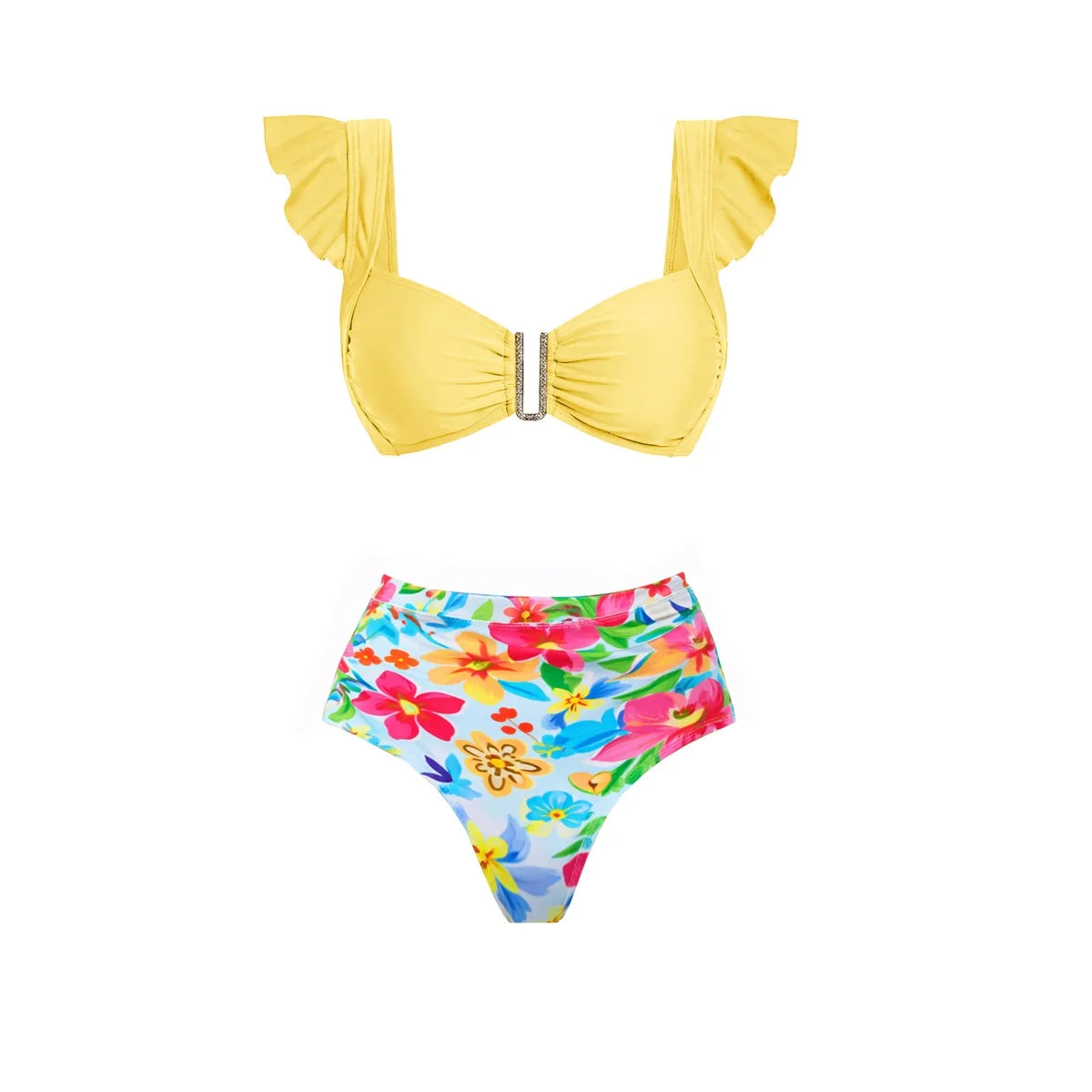 Vintage Inspired Bathing Suit with a Contemporary Edge