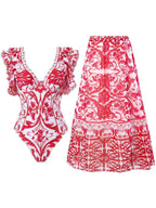 Classic Vintage Bathing Suit with a Flattering Fit