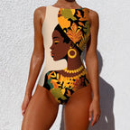 Casually Elegant Bathing Suit with a Refined Edge