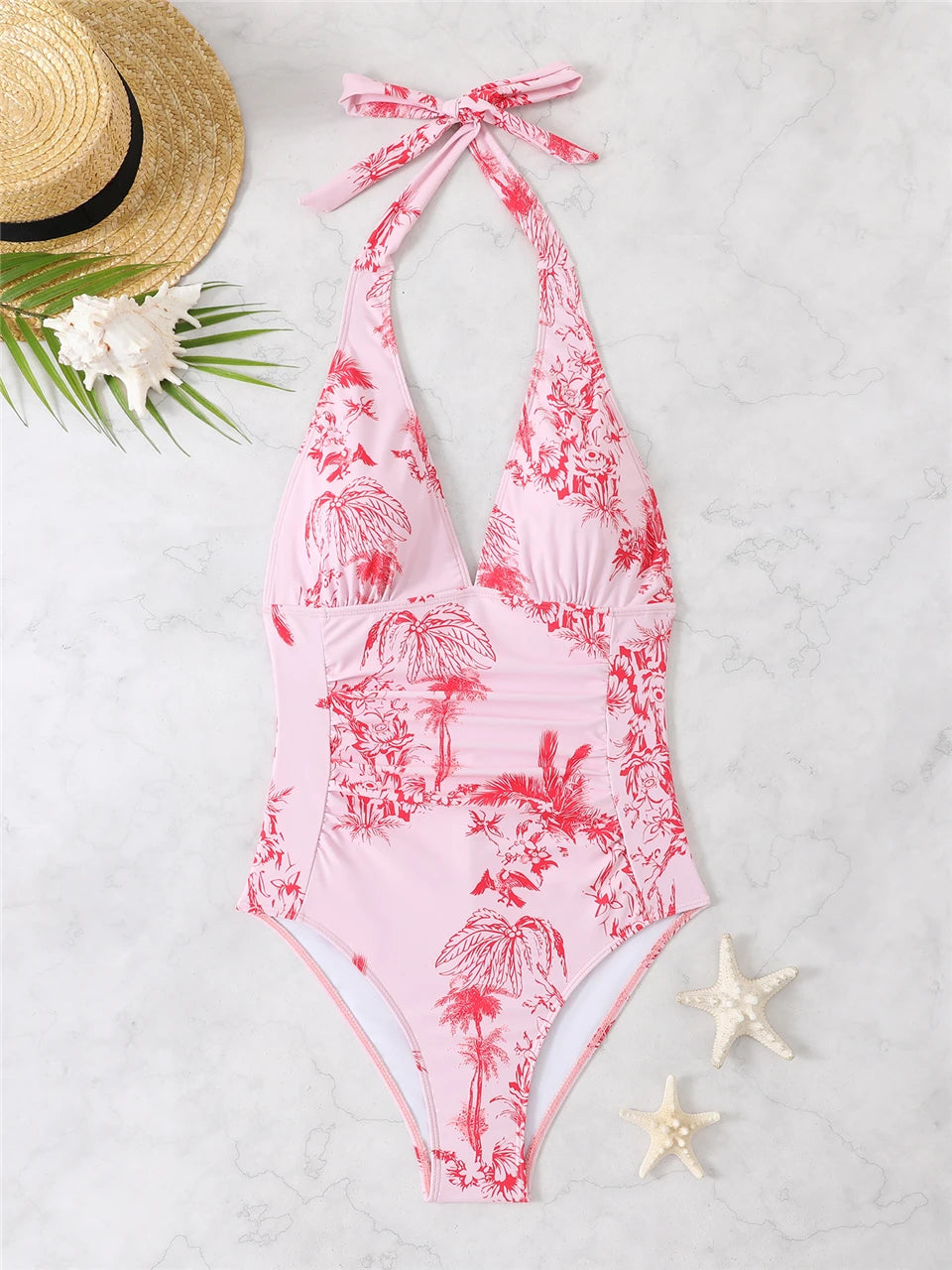 Casually Elegant Swimsuit with a Refined Edge