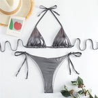Classic Vintage Bikini with a Flattering Fit