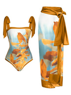 Casually Elegant Swimsuit with a Refined Edge
