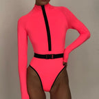 Subtly Elegant Bathing Suit with a Refined Vintage Look