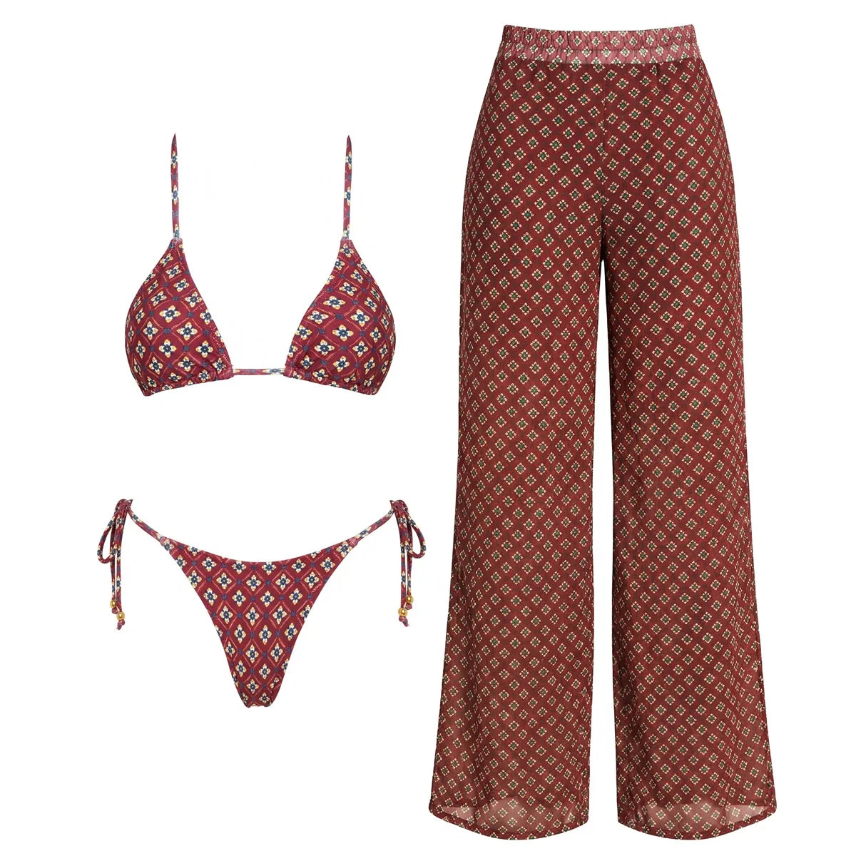 Classic Vintage Bathing Suit with a Flattering Fit