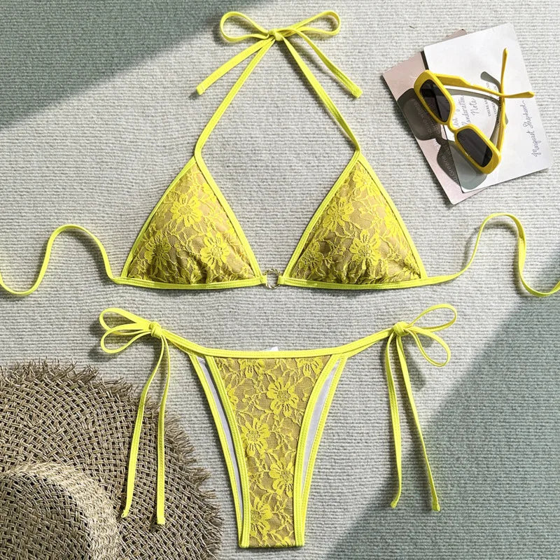 Finely Styled Bathing Suit with a Classic Vintage Look