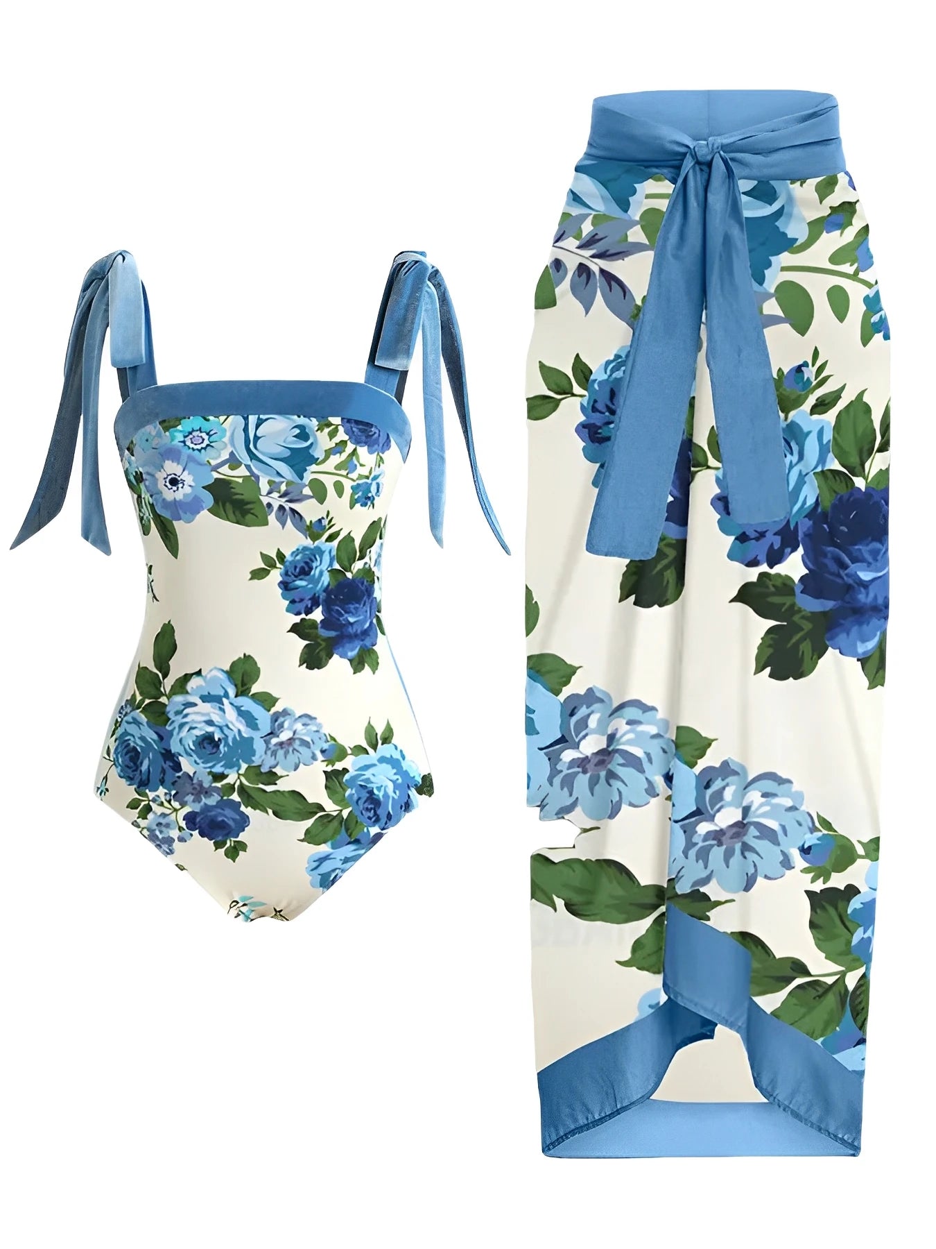 Casually Elegant Swimsuit with a Refined Edge