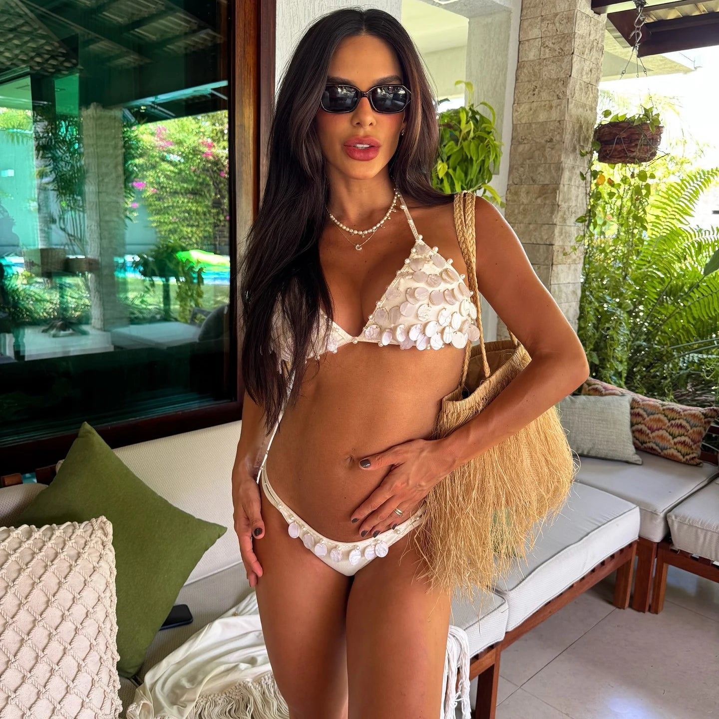 Effortlessly Elegant Bathing Suit with a Timeless Design