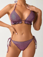 Classic Vintage Bikini with a Flattering Fit