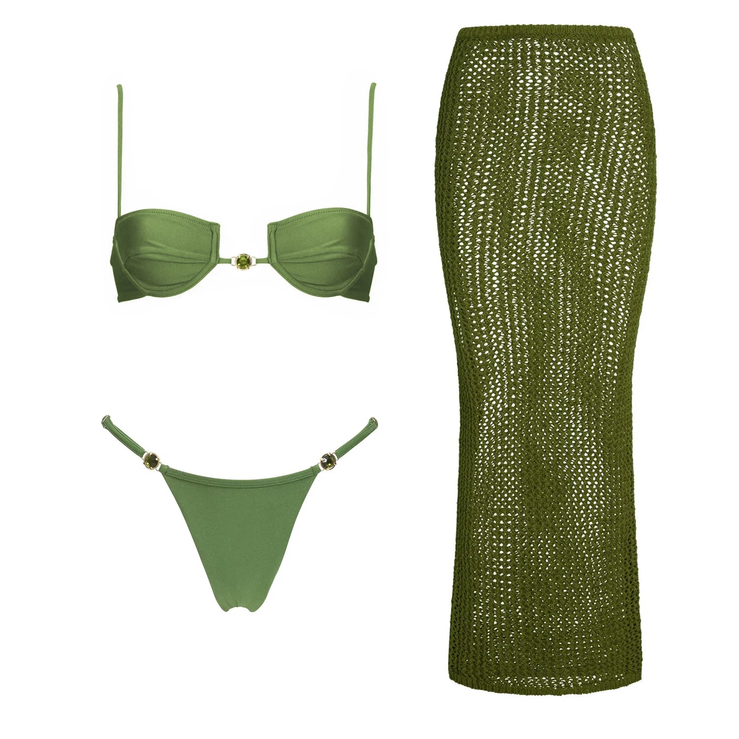 Casually Elegant Bathing Suit with a Refined Edge