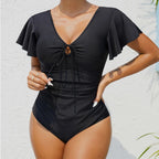 Beautifully Finished Bathing Suit in a Timeless Design