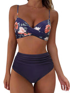 Classic Vintage Bikini with a Flattering Fit