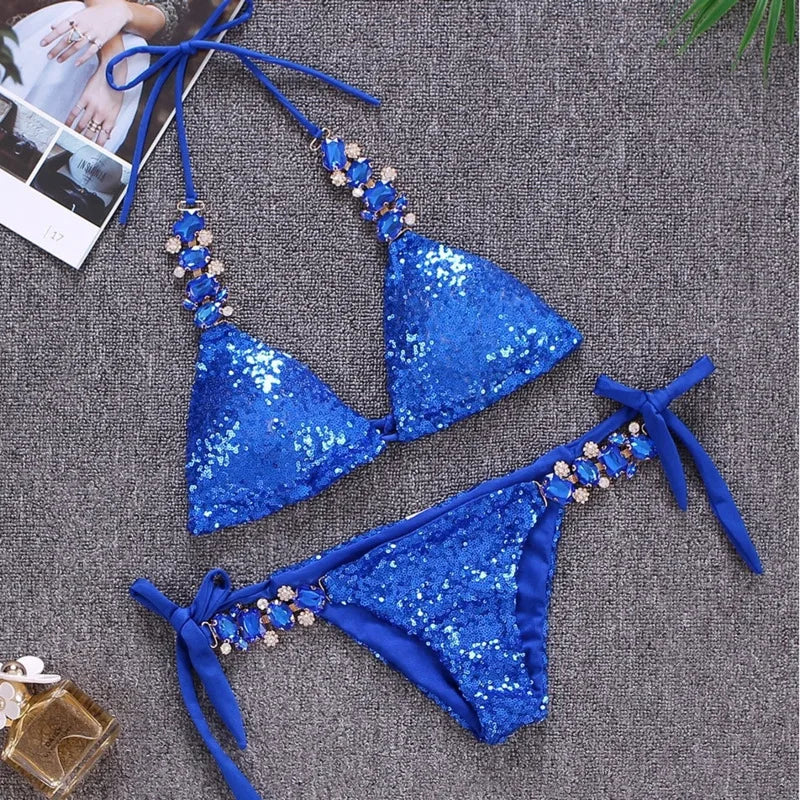 Subtly Elegant Bathing Suit with a Refined Vintage Look
