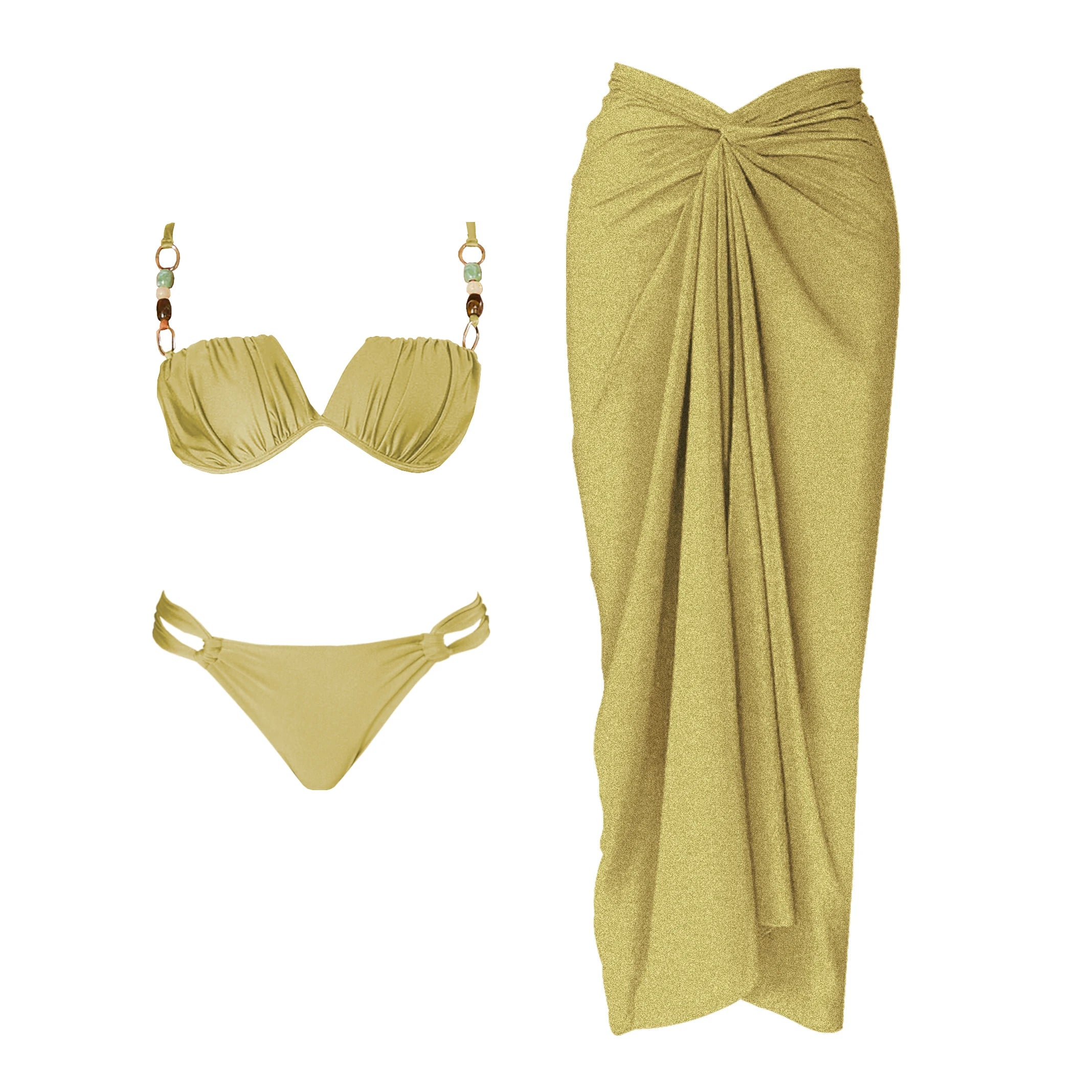 Effortlessly Elegant Bathing Suit with a Timeless Design