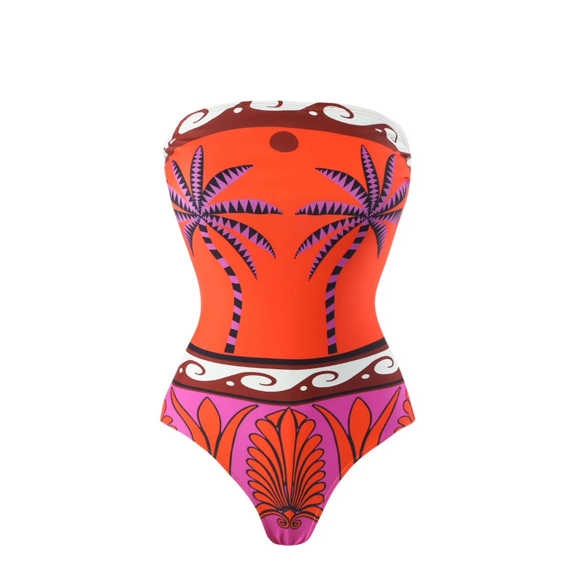 Finely Styled Bathing Suit with a Classic Vintage Look