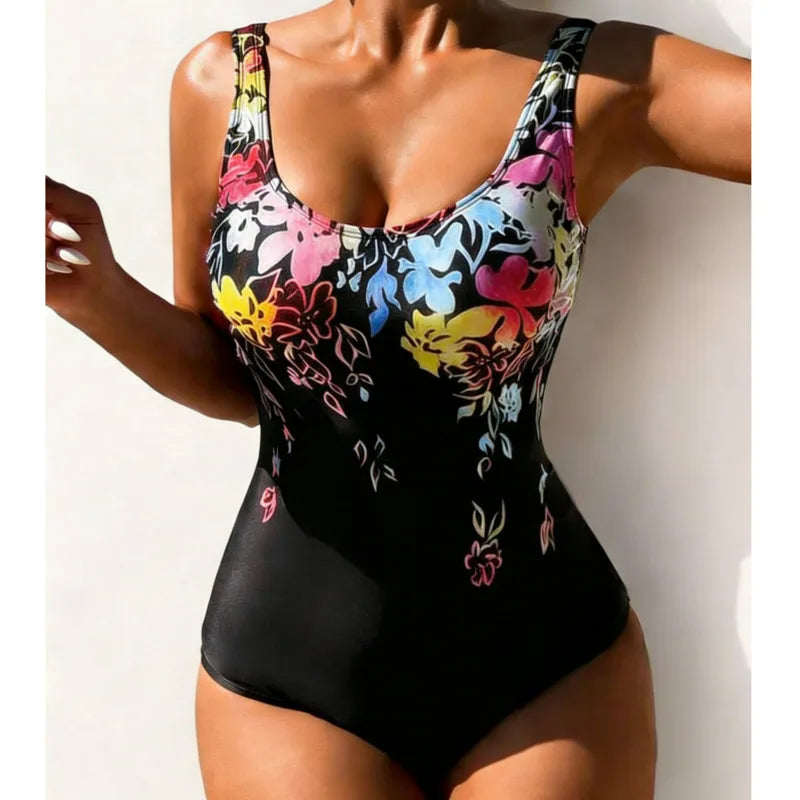 Effortlessly Elegant Bathing Suit with a Timeless Design