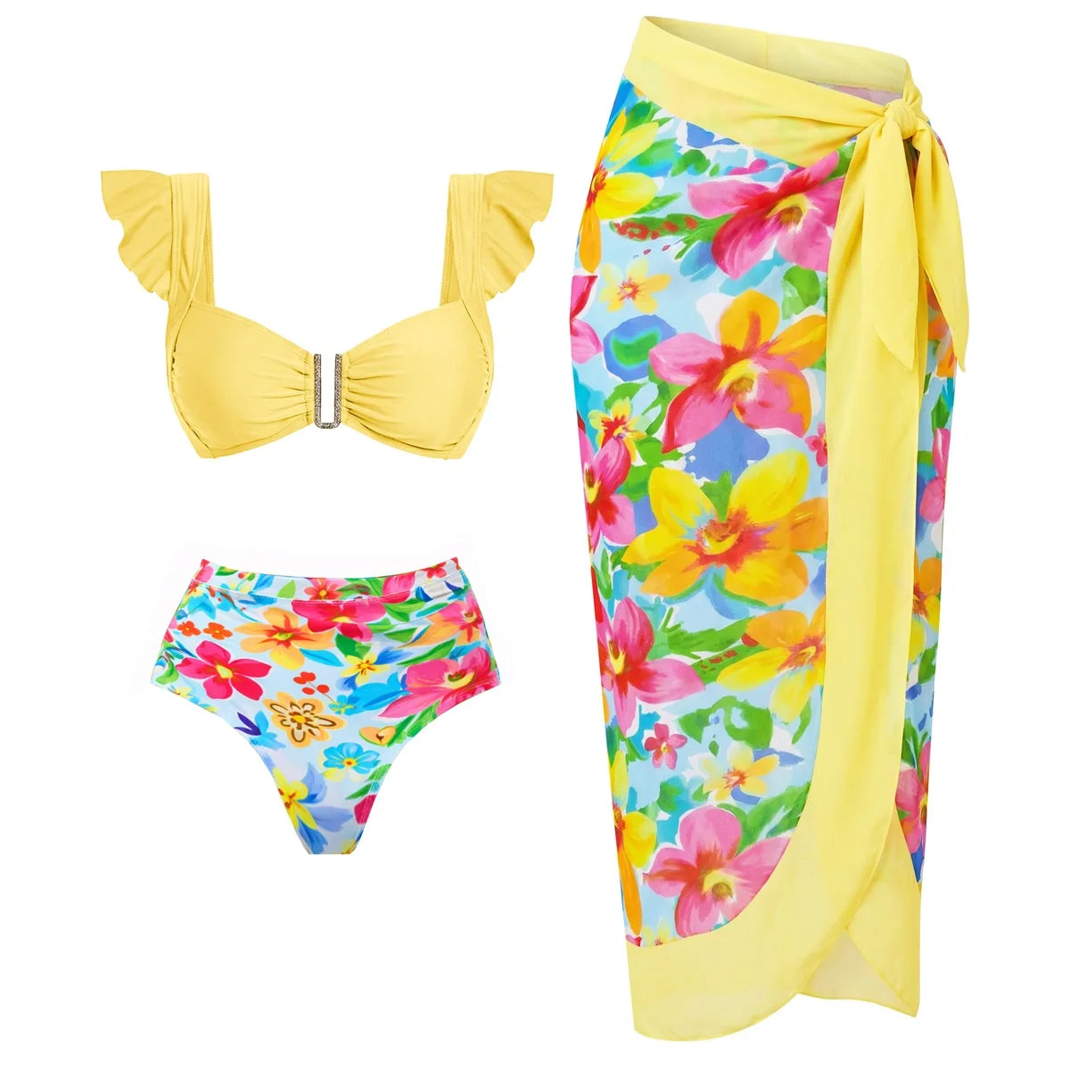 Vintage Inspired Bathing Suit with a Contemporary Edge