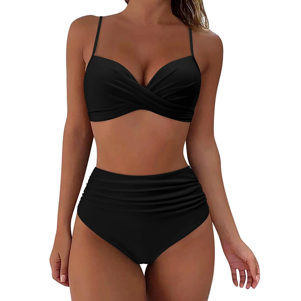 Classic Vintage Bathing Suit with a Flattering Fit