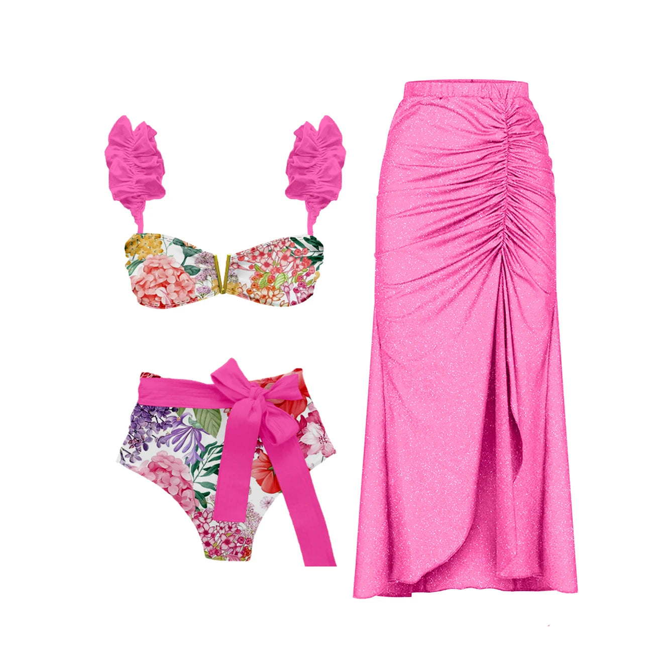 Casually Elegant Bathing Suit with a Refined Edge