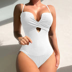 Casually Elegant Bathing Suit with a Refined Edge