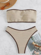 Beautifully Finished Bathing Suit in a Timeless Design