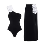 Casually Elegant Bathing Suit with a Refined Edge