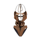 Beautifully Finished Bathing Suit in a Timeless Design