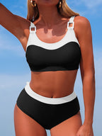 Subtly Elegant Bikini with a Refined Vintage Look