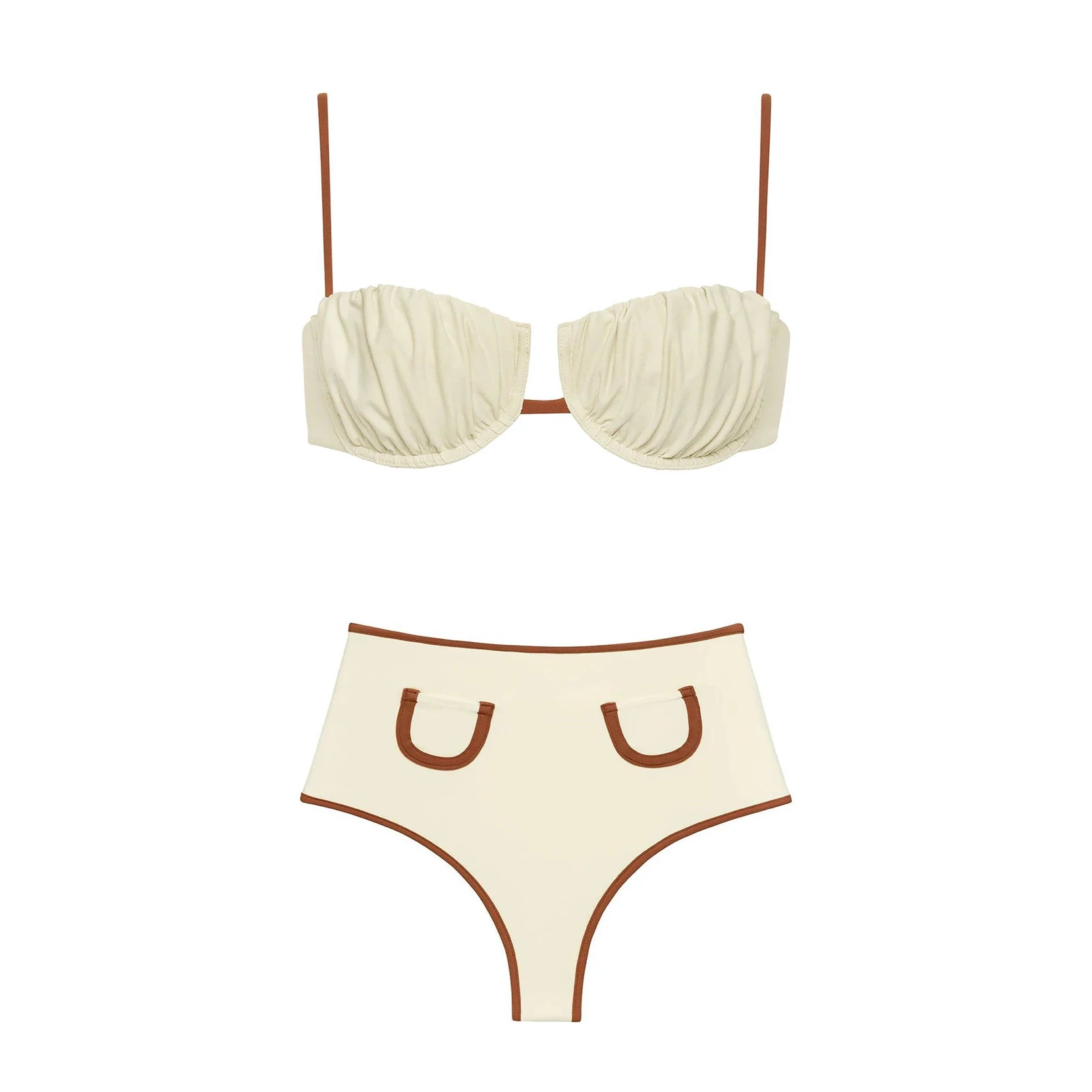 Finely Styled Bathing Suit with a Classic Vintage Look