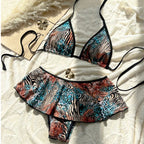 Subtly Elegant Bathing Suit with a Refined Vintage Look