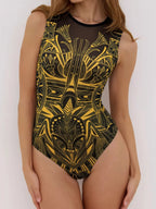 Classic Vintage Swimsuit with a Flattering Fit