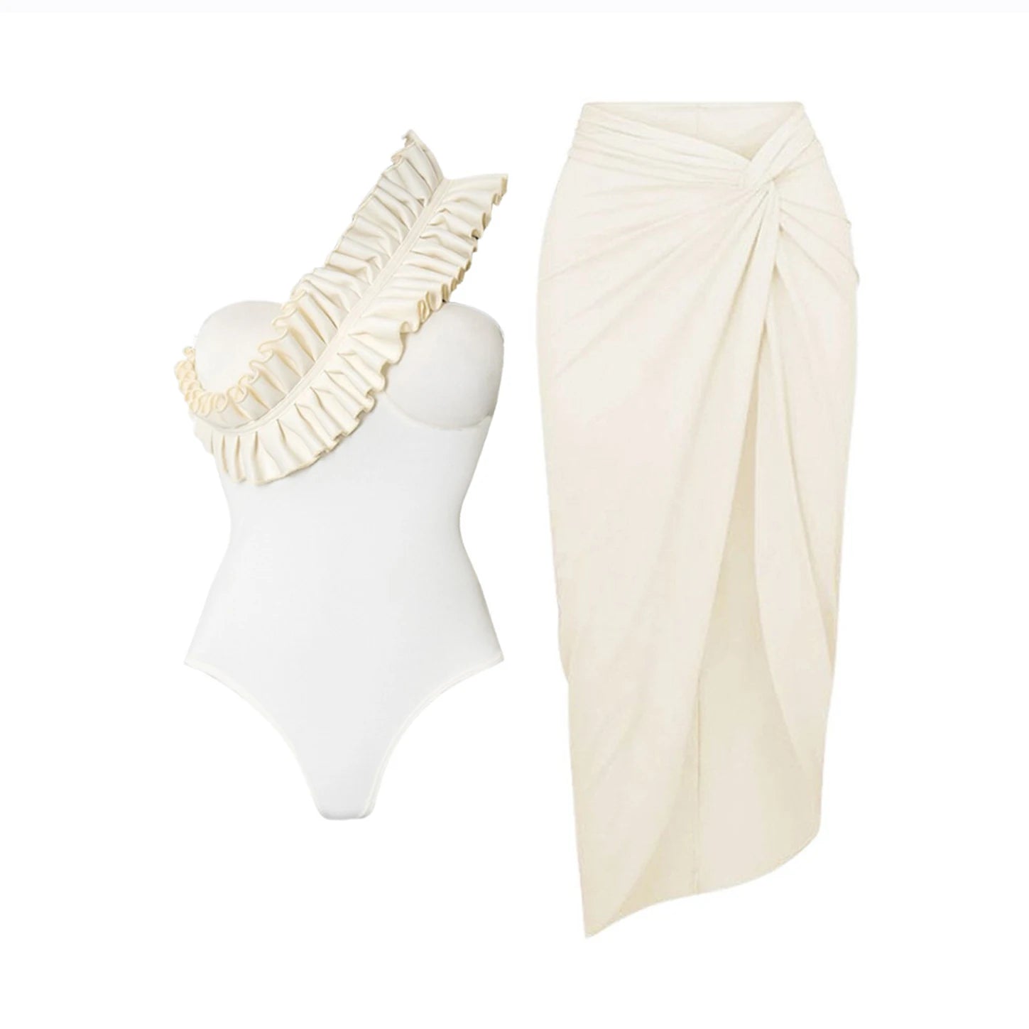 Finely Styled Bathing Suit with a Classic Vintage Look