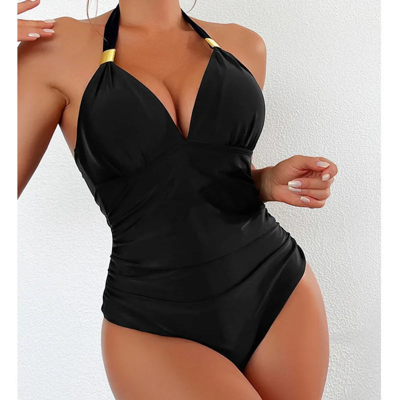Classic Vintage Bathing Suit with a Flattering Fit