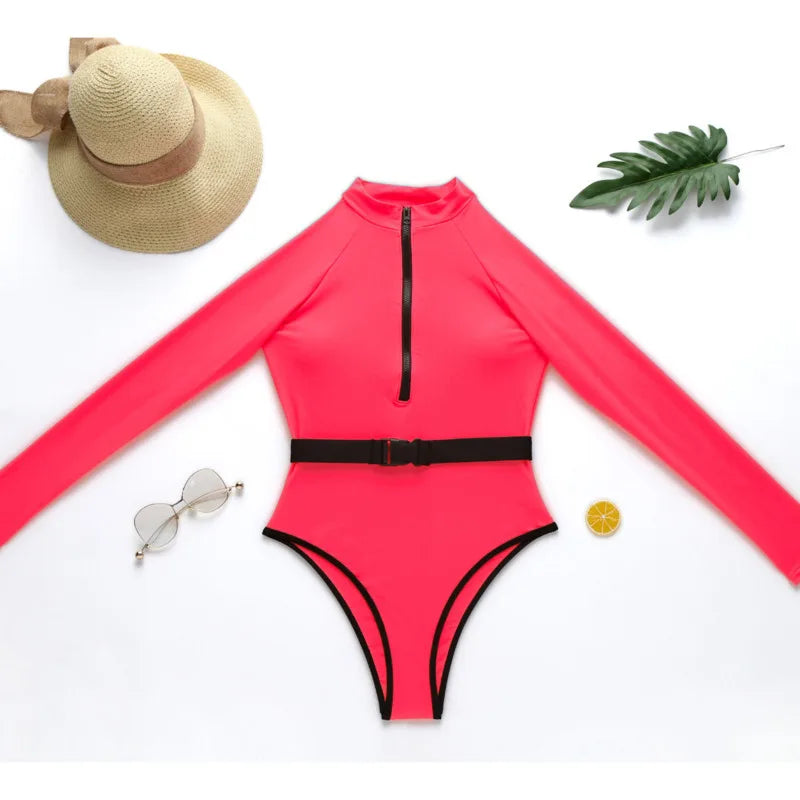 Casually Elegant Bathing Suit with a Refined Edge