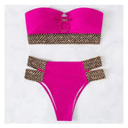 Subtly Elegant Bathing Suit with a Refined Vintage Look