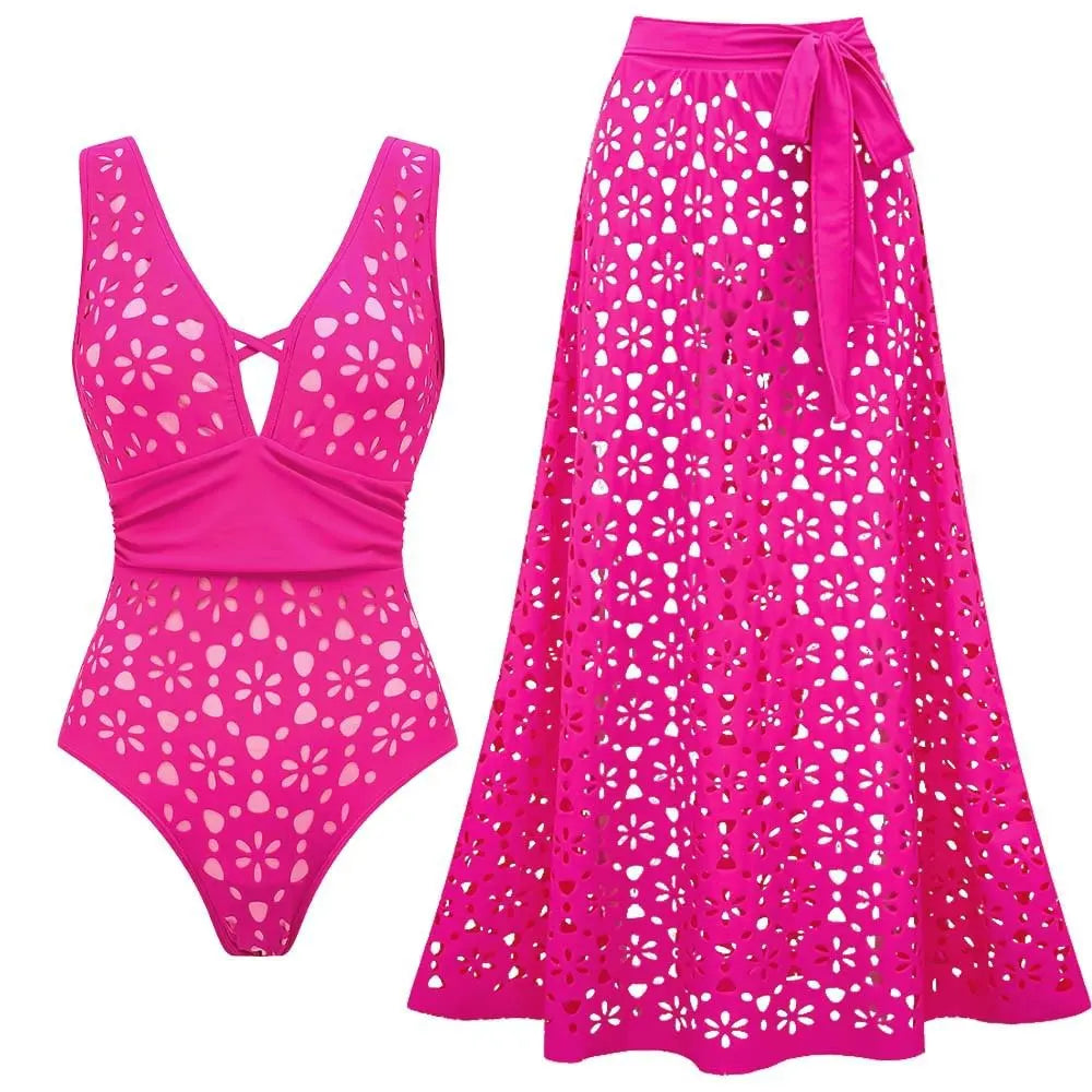 Classic Vintage Bathing Suit with a Flattering Fit